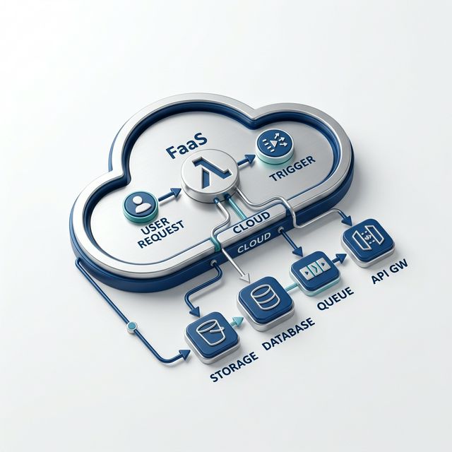 Serverless Architecture Icon